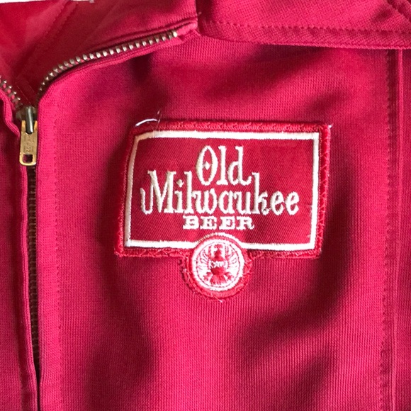 Vintage Old Milwaukee Beer Jacket Made 